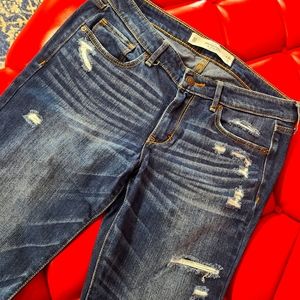 Abercrombie and Fitch distressed jeans-6S